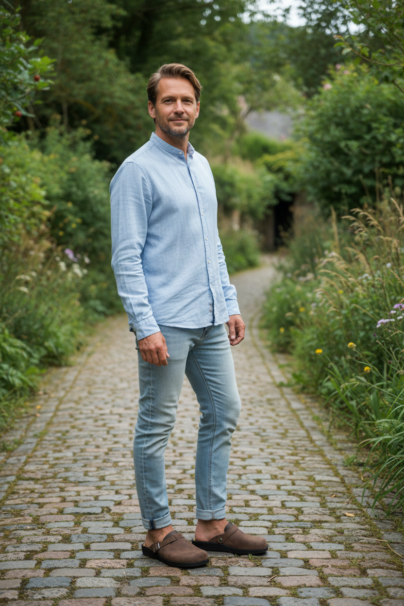Bequeme Clogs mit Unterstützung