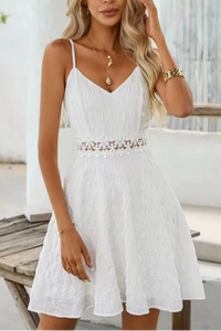 Chic Jacquard Strapless Midi Dress