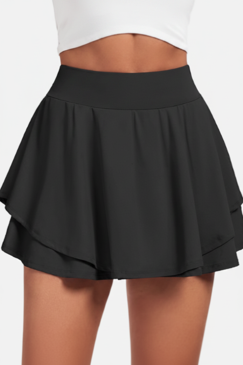 Tiered Golf Skirt Pockets