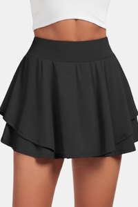 Tiered Golf Skirt Pockets
