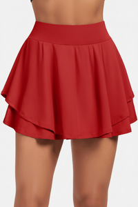 Tiered Golf Skirt Pockets