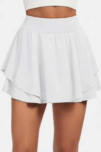 Tiered Golf Skirt Pockets