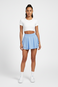 Tiered Golf Skirt Pockets