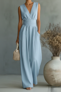 Sleek Cross Waist Duo Set