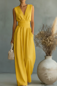 Sleek Cross Waist Duo Set