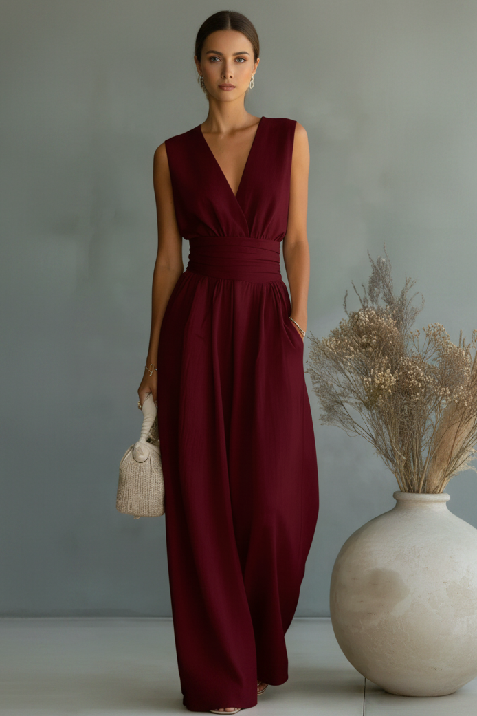 Sleek Cross Waist Duo Set