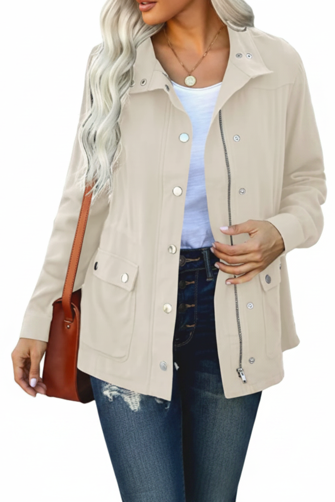 Sleek Open Front Jacket