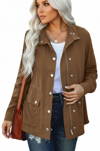 Sleek Open Front Jacket