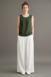 Relaxed Sleeveless Top