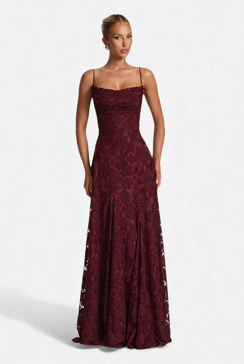 Flared Evening Dress