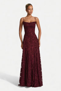 Flared Evening Dress