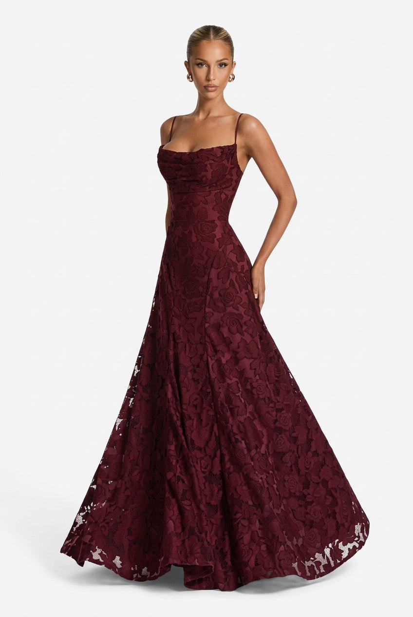 Flared Evening Dress