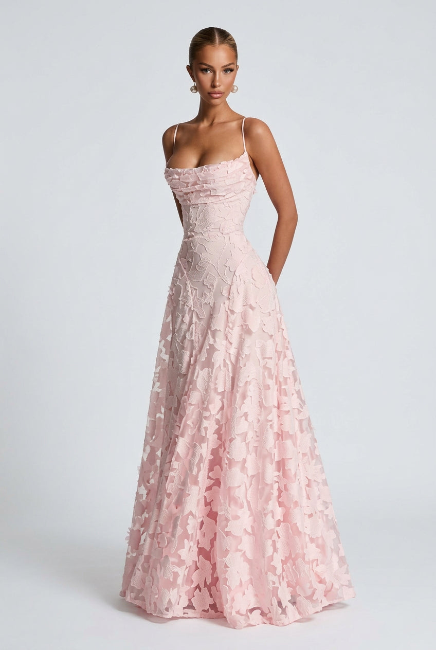 Flared Evening Dress