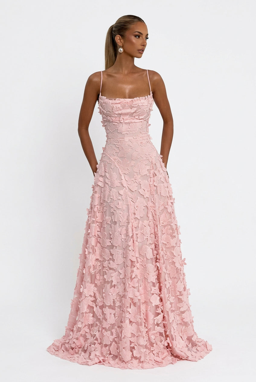 Flared Evening Dress