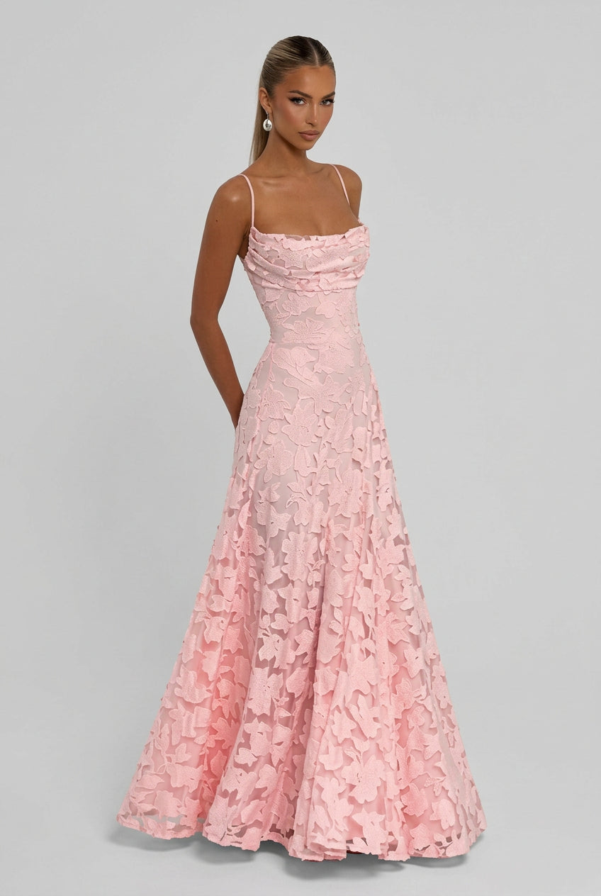 Flared Evening Dress