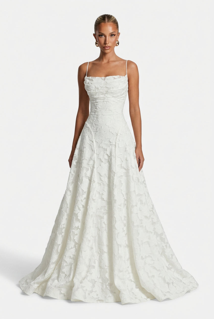 Flared Evening Dress