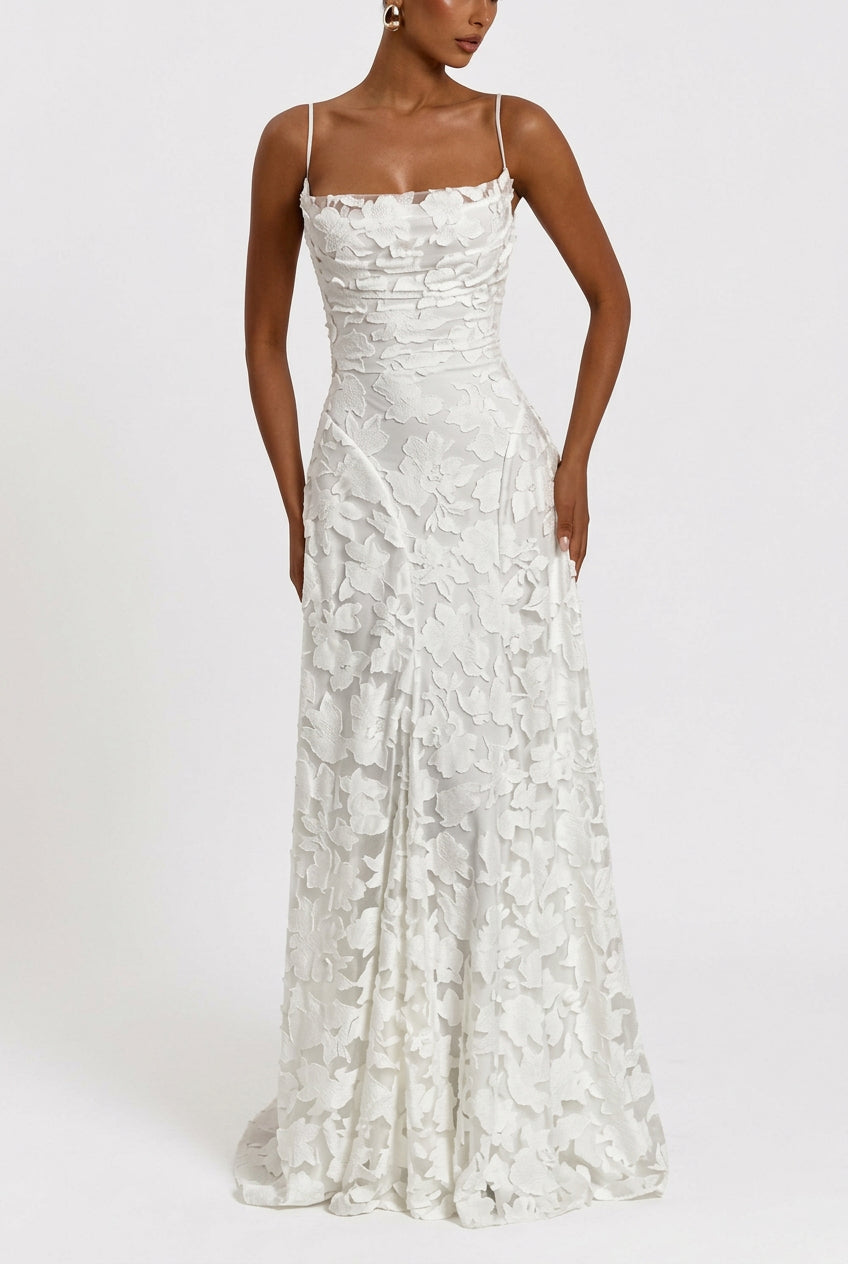 Flared Evening Dress