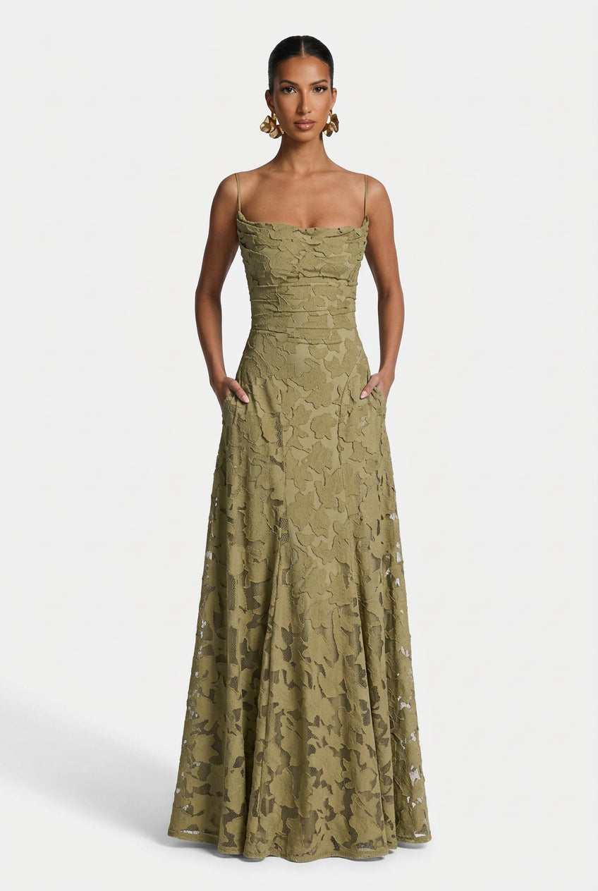 Flared Evening Dress