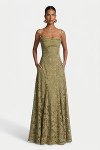 Flared Evening Dress