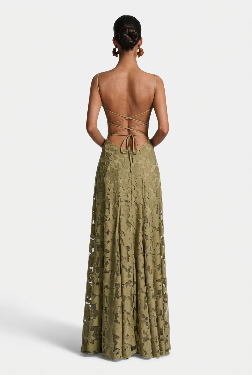 Flared Evening Dress