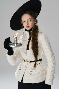 Joni candle-holder portrait studio preview