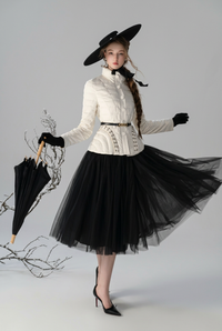 Joni flowing-skirt studio preview