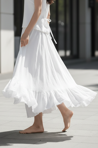 Easy A-Line Maxi Skirt