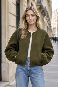 Lightweight Women's Bomber Jacket