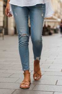 Simple Styling Ankle Strap Sandals