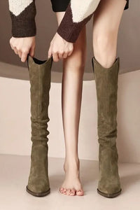 Stiefeletten mit Rüschen