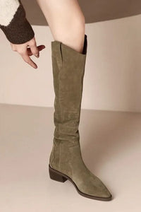 Stiefeletten mit Rüschen