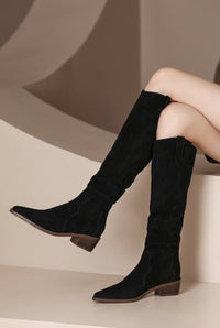 Stiefeletten mit Rüschen