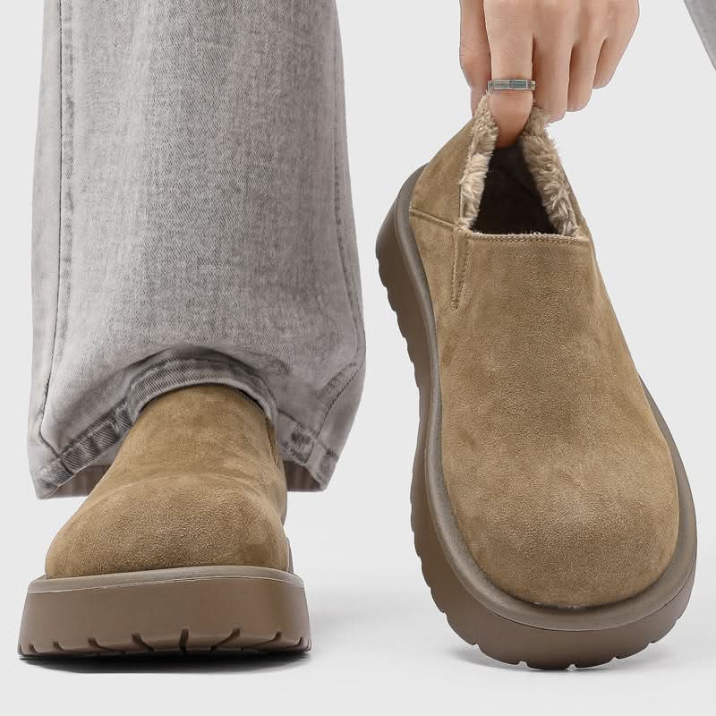 Mabel | Women's Fur-Lined Wide-Fit Winter Loafers