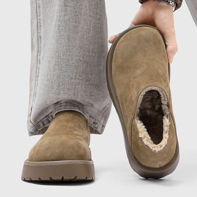 Mabel | Women's Fur-Lined Wide-Fit Winter Loafers