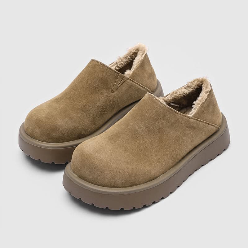 Mabel | Women's Fur-Lined Wide-Fit Winter Loafers