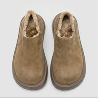 Mabel | Women's Fur-Lined Wide-Fit Winter Loafers