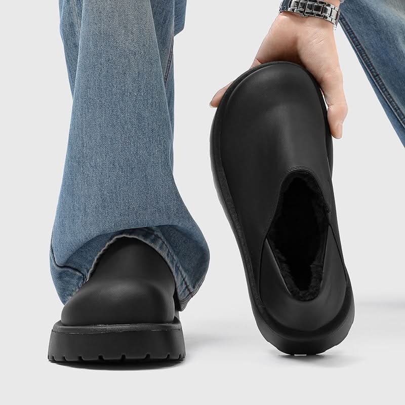 Mabel | Women's Fur-Lined Wide-Fit Winter Loafers