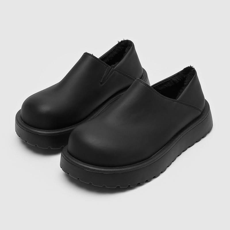 Mabel | Women's Fur-Lined Wide-Fit Winter Loafers