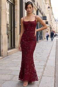 Nell | Women's Winter Maxi Dress