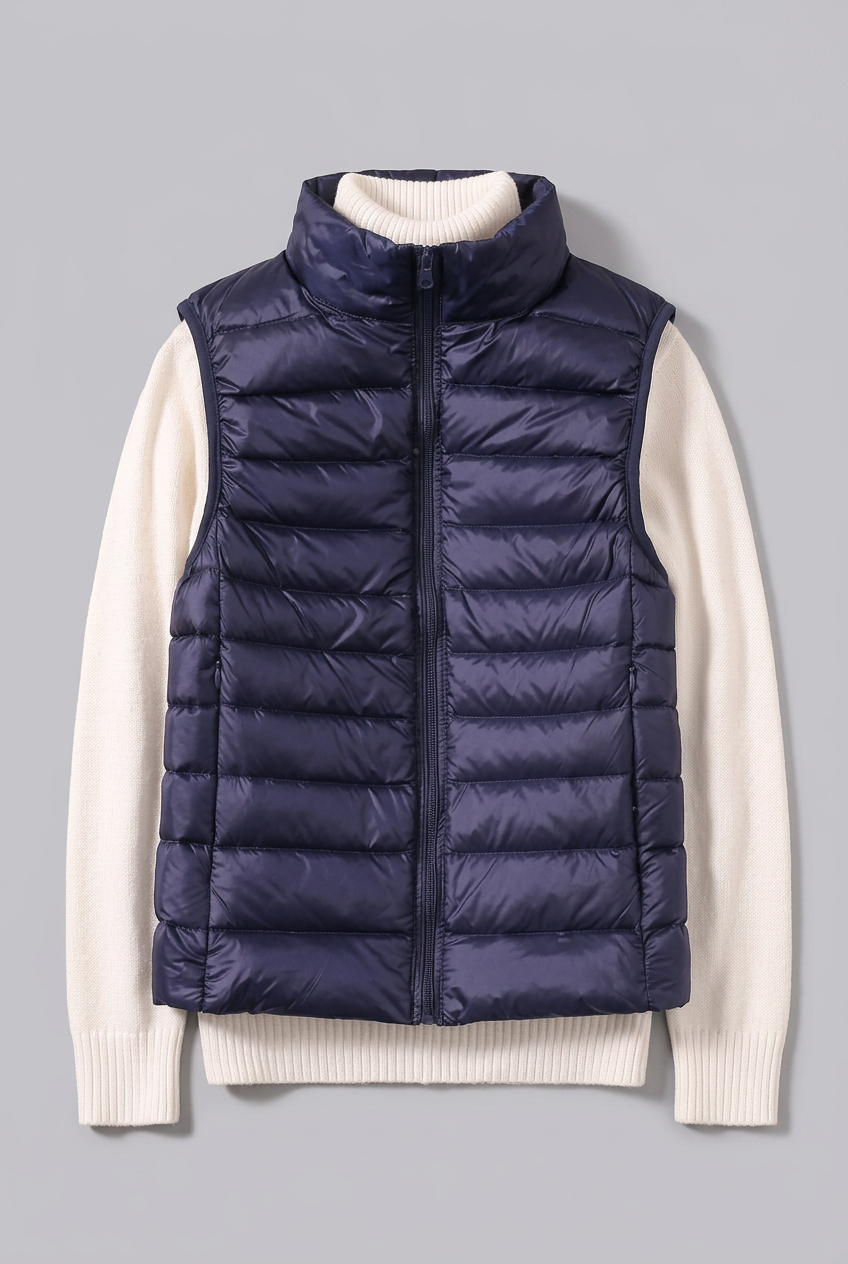 Navy Phoebe gilet