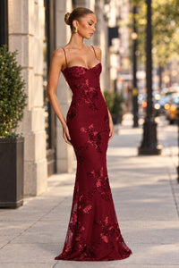Elegant Fit Maxi Dress