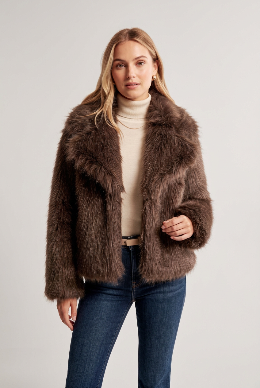 Norah brown jacket studio preview