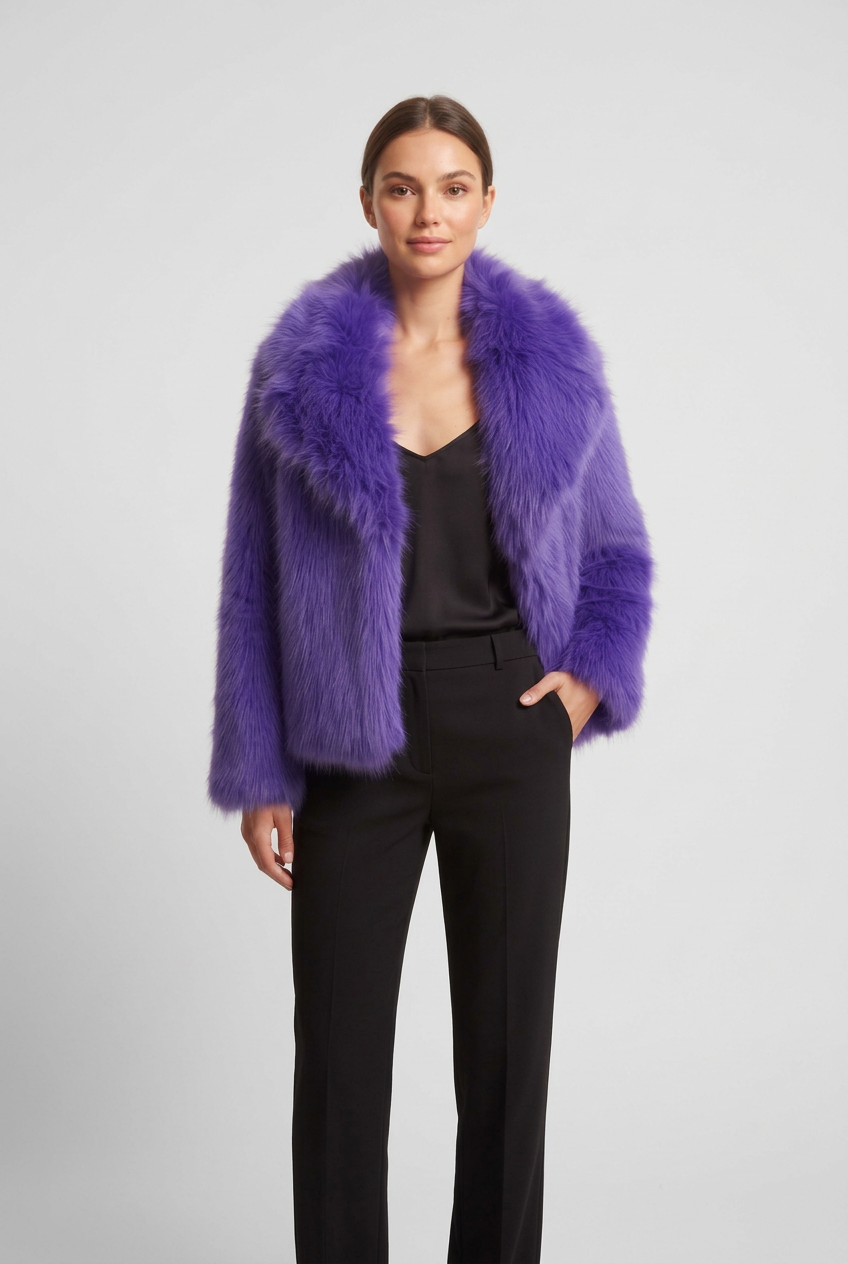Norah purple jacket studio preview