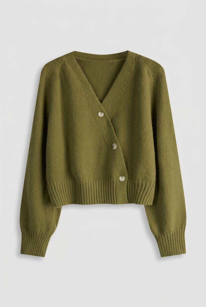 Olive Mabel cardigan studio preview