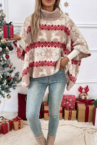 Orla jumper, red mug view