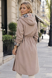 Weather-Ready Hooded Zip Coat