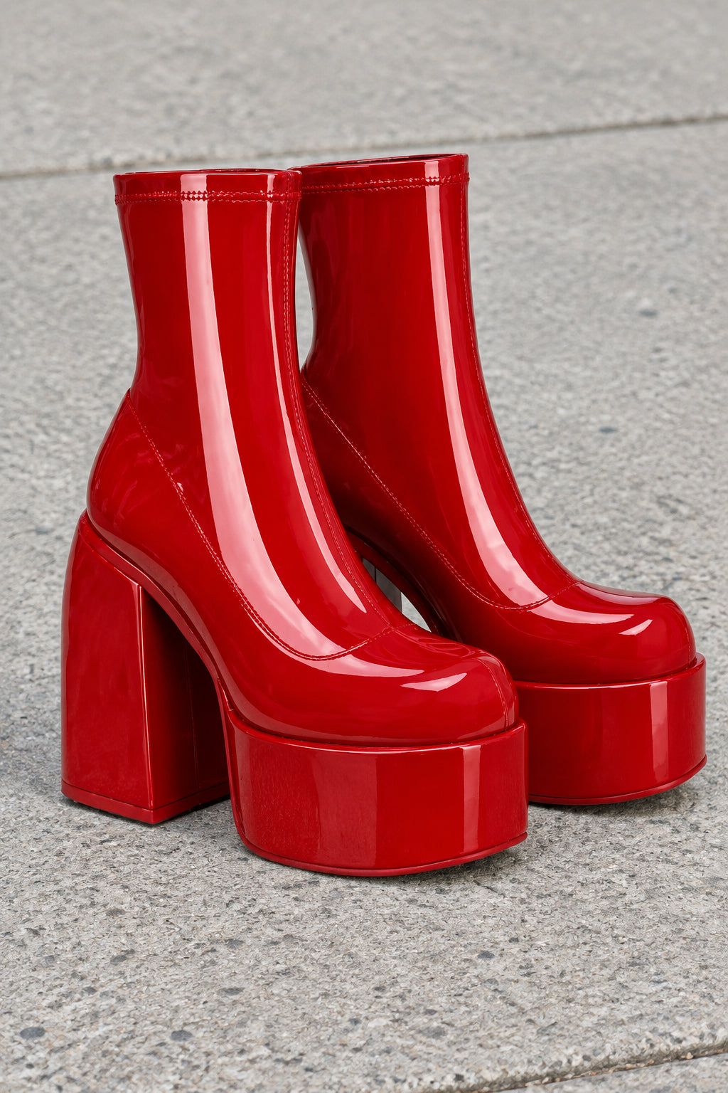 Modern Platform Ankle Boots