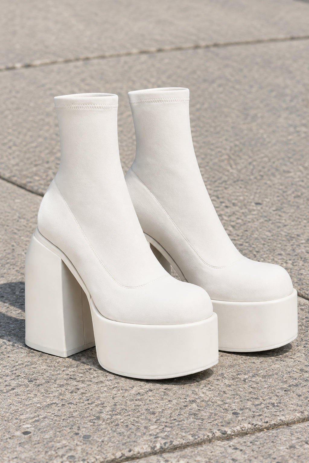Modern Platform Ankle Boots