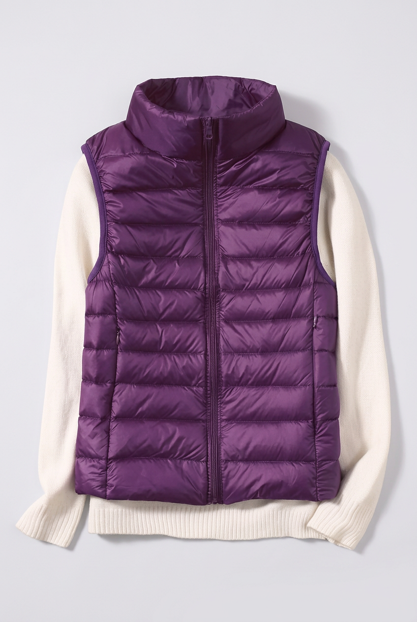 Purple Phoebe gilet