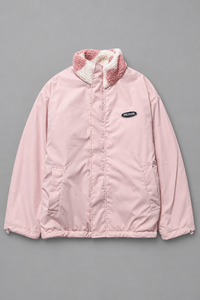 Wendbare Jacke mit Herzmuster für einen gemütlichen Alltagsstil